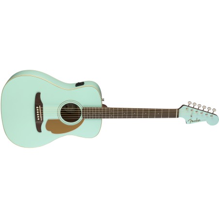 Fender Malibu Player Walnut Fingerboard Aqua Splash