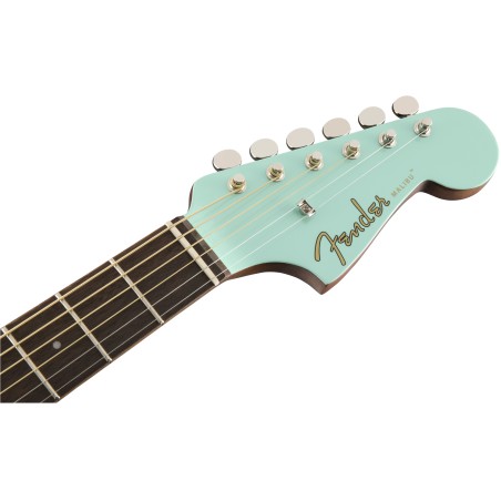 Fender Malibu Player Walnut Fingerboard Aqua Splash
