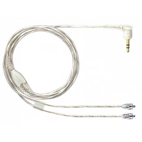 Shure EAC46CLS Cable Recambio 115cm para Auriculares SE. Transparente.