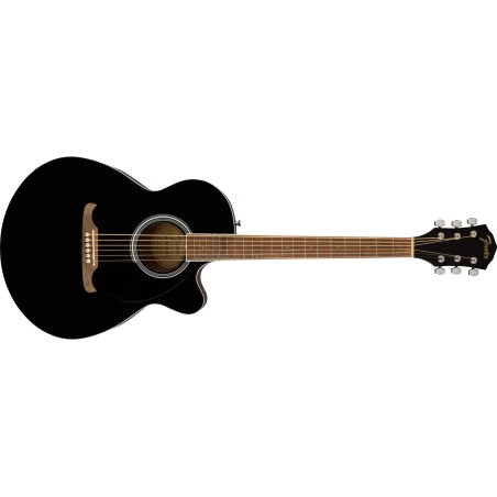Fender FA-135CE Concert, Walnut Fingerboard, Black