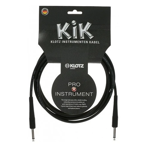 Klotz KIK1.5PPSW Cable para instrumento 1,5m