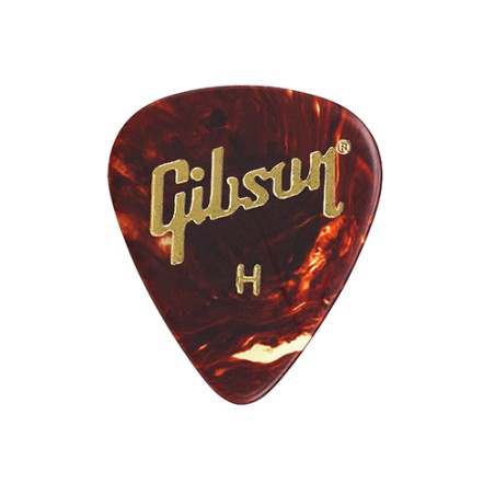 Gibson Tortoise Picks, 12 Pack, Heavy APRT12-74H