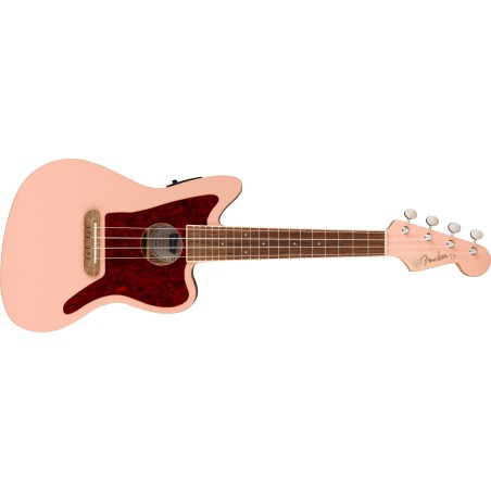 Fender Fullerton Jazzmaster Ukelele Shell Pink