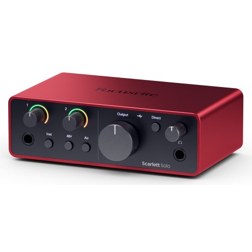 Focusrite Scarlett Solo 4th Gen Focusrite Scarlett Solo 4th Gen