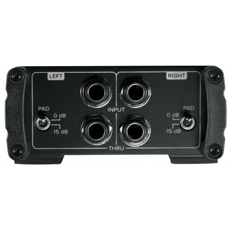 Mackie MDB-2P Caja de inyección Stereo Pasiva