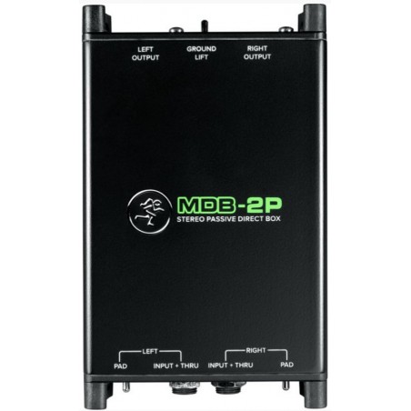 Mackie MDB-2P Caja de inyección Stereo Pasiva