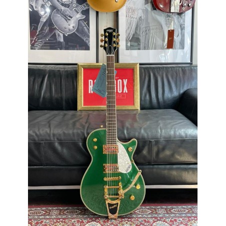 Gretsch G5570 Electromatic Elliot Easton Duo Jet Green Sparkle *Used