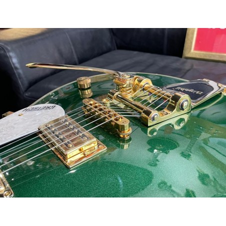 Gretsch G5570 Electromatic Elliot Easton Duo Jet Green Sparkle *Used