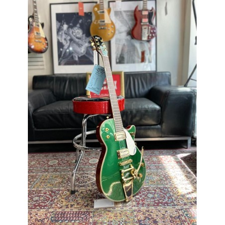 Gretsch G5570 Electromatic Elliot Easton Duo Jet Green Sparkle *Used
