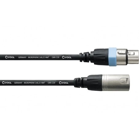 Cordial CCM 1,5 FM Cable XLR Macho a XLR Hembra 1,5M