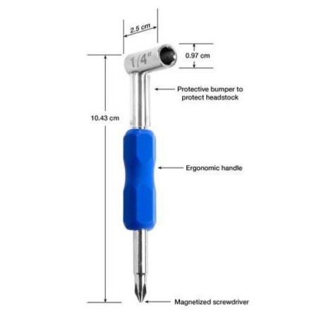 Music Nomad Llave Alma 1/4" MN231
