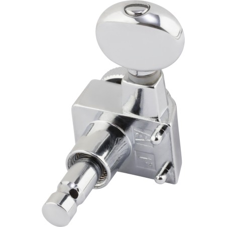 Fender Locking Tuners with Vintage-Style Buttons, Polished Chrome