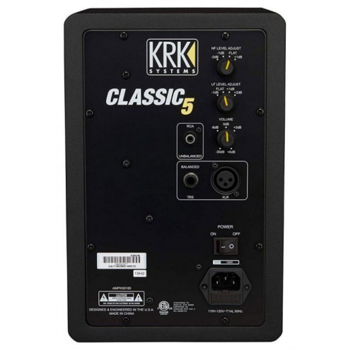 KRK Classic 5 Black Monitor Amplificado