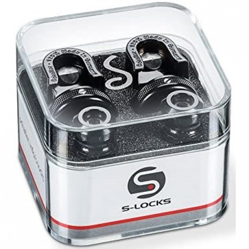 Schaller S-Locks Negro Cromo 14010401