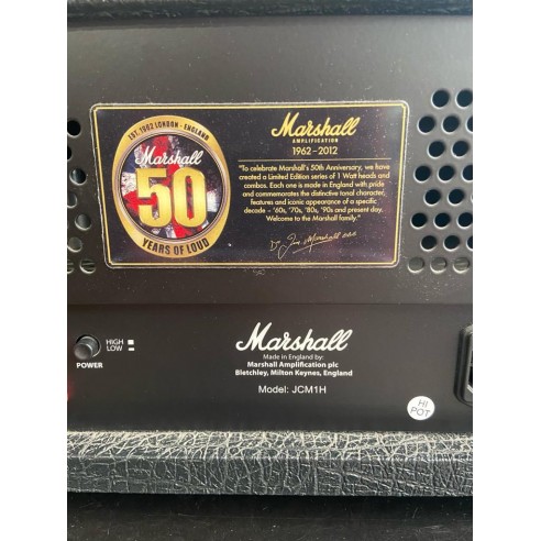 Marshall JCM1H 50th Aniversary Custom...
