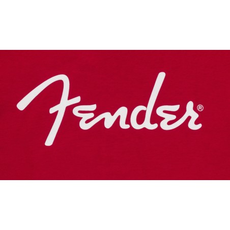 Fender Spaghetti Logo T-Shirt Dakota Red Talla M
