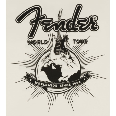 Fender World Tour T-Shirt Vintage...