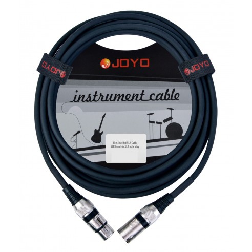 Joyo CM-28 Cable para Microfono XLR Hembra - XLR Macho Mt 6.5