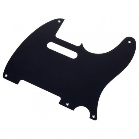 Fender Pickguard 50s 60s Telecaster 5-Hole Mount Black 1-Ply