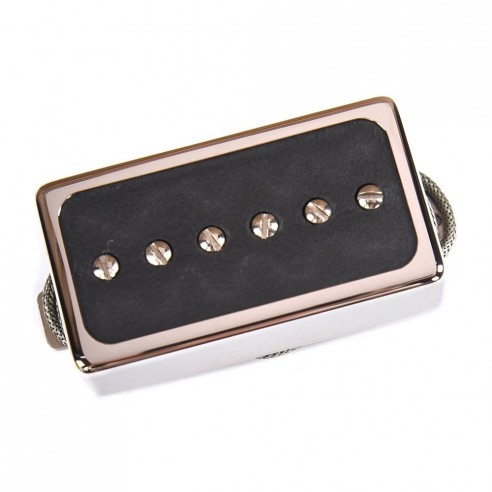 Lollar Novel 90 Bridge Nickel Black Matt