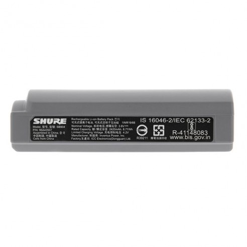 Shure SB904 Batería Recargable para...