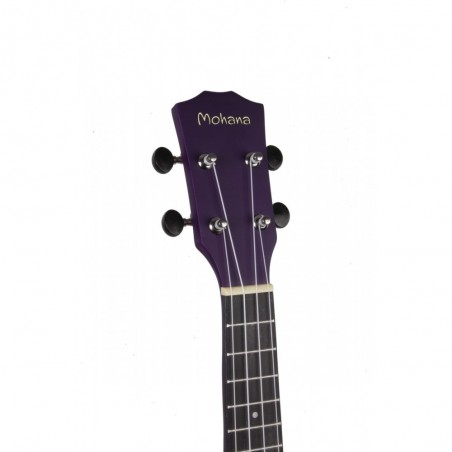 Mohana Ukelele Mohana Soprano Con Funda En Color Morado UK1MPU
