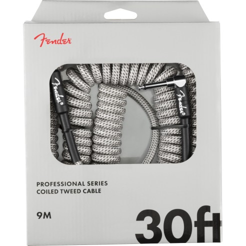 Fender Prof. Coil Cable 9M WH Tweed... Fender Prof. Coil Cable 9M WH Tweed...