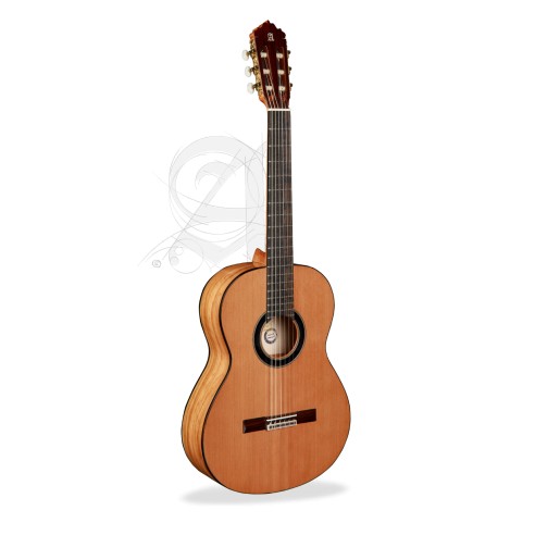 Alhambra 6 Olivo w/Gigbag 25mm