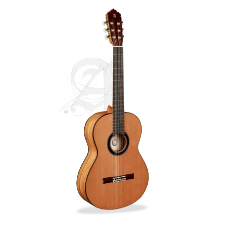 Alhambra 6 Olivo w/Gigbag 25mm