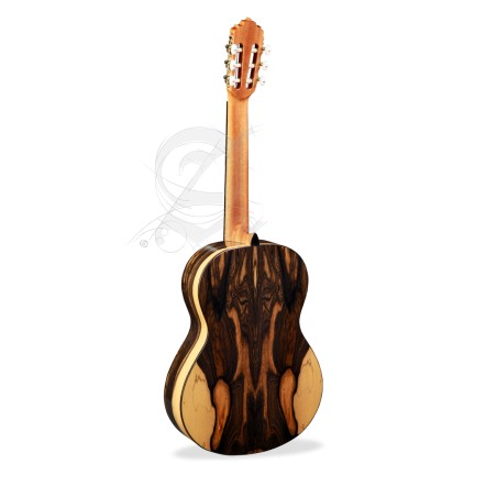 Alhambra 6 White Ebony w/Gigbag 25mm