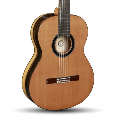 Alhambra 6 White Ebony w/Gigbag 25mm