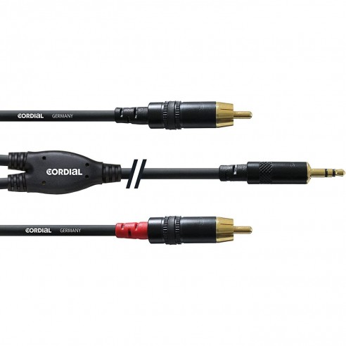 CORDIAL CFY 1.5 WCC RCA/MINI-JACK 1.5M STEREO