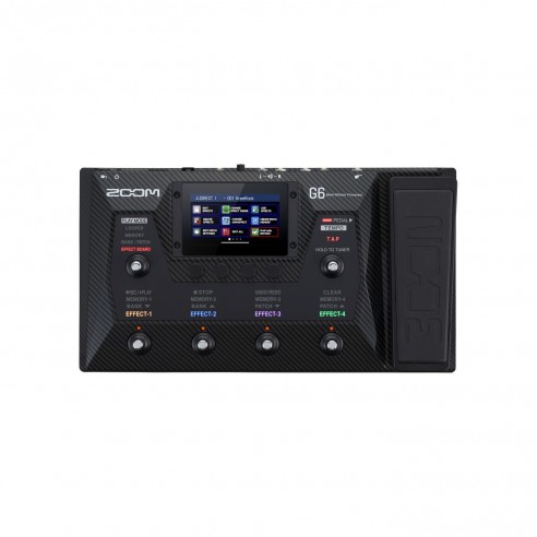 Zoom G6 Pedalera Multiefectos guitarra