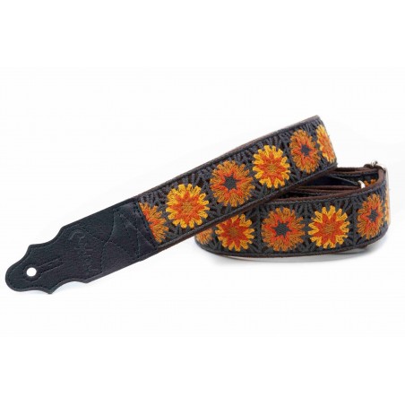 Righton Crochet Brown Guitar Strap