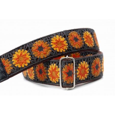 Righton Crochet Brown Guitar Strap