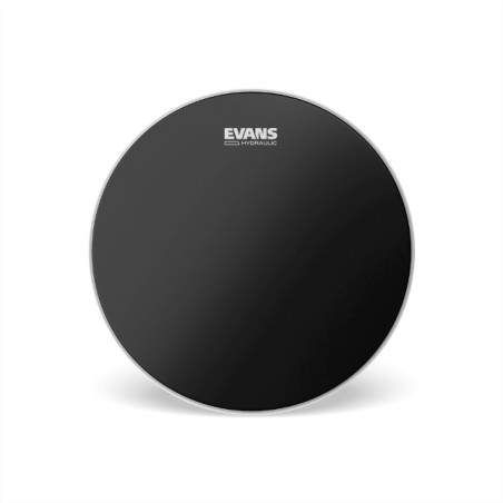 Evans Black Hydraulic Parche de Caja Batidor Rugoso 14"