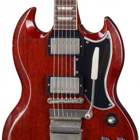 Gibson Custom Shop 1964 SG Standard Maestro Vibrola Faded Cherry Heavy Aged