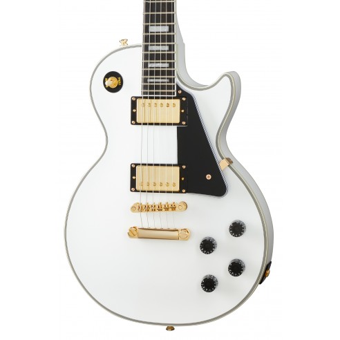 Epiphone Les Paul Custom Alpine White Inspired by Gibson