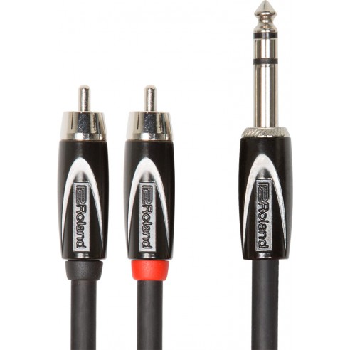 Roland Cable de interconexión 1,5m RCC-5-TR2RV2 de la serie Black