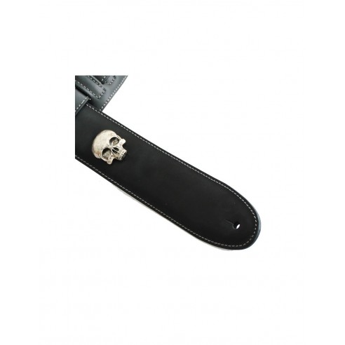 Bourbon Strap Skull Kaos Negra