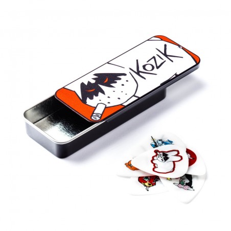 Dunlop Lata de seis púas Frank Kozik 073 BL109T073