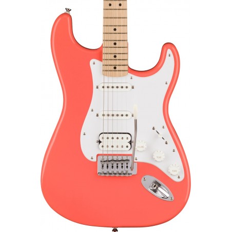 Squier Sonic Strat HSS TCoral