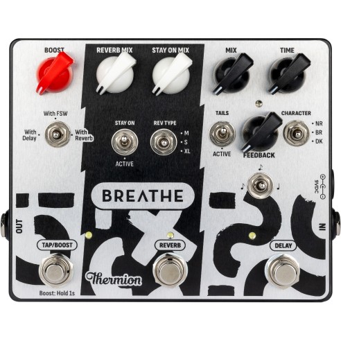 Thermion Breathe Delay + Reverb + Boost