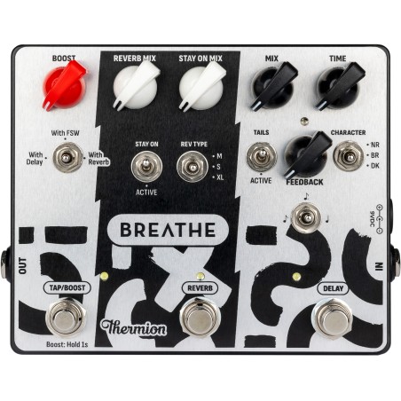 Thermion Breathe Delay + Reverb + Boost