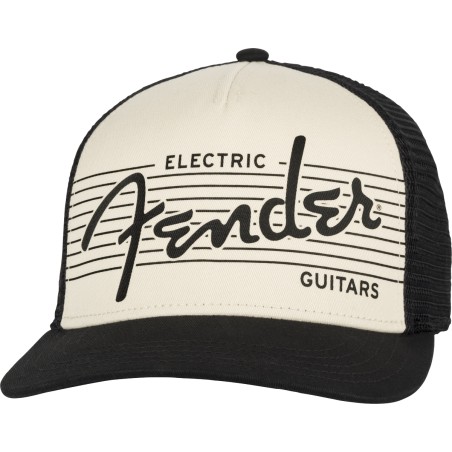 Fender Gorra Electric Hat Black/Cream