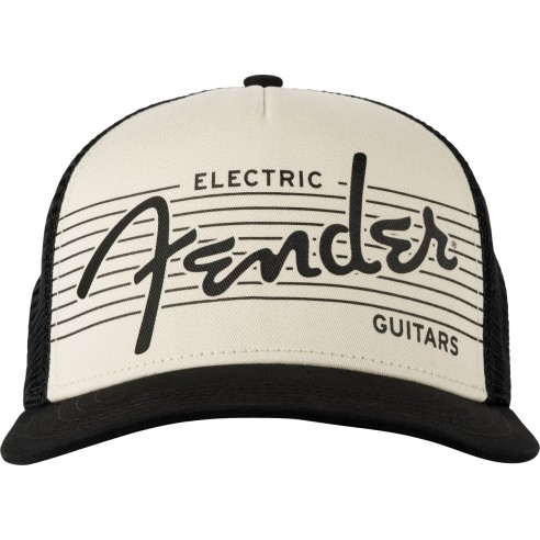 Fender Gorra Electric Hat Black/Cream