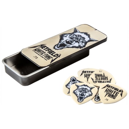 Dunlop Lata 6 Púas Dunlop PH122T-073 Hetfield White Fang