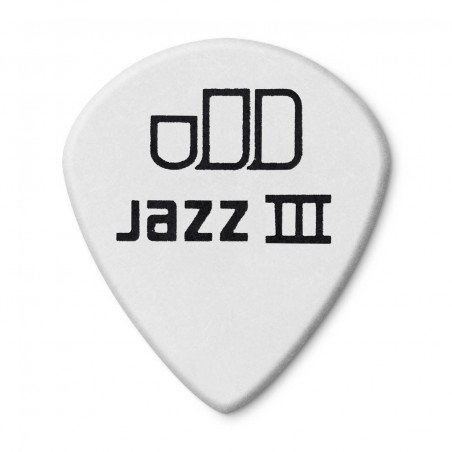 Dunlop Tortex Jazz III White 1,50 Pack 12 Unidades