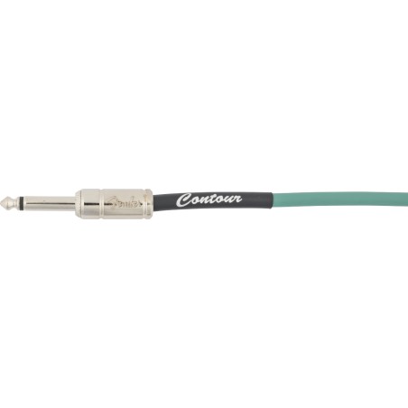 Fender Contour Instrument Cable Sherwood Green 9m