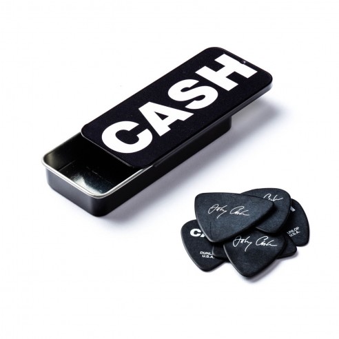 Dunlop Lata 6 Púas JCPT-04H Johnny Cash Bold